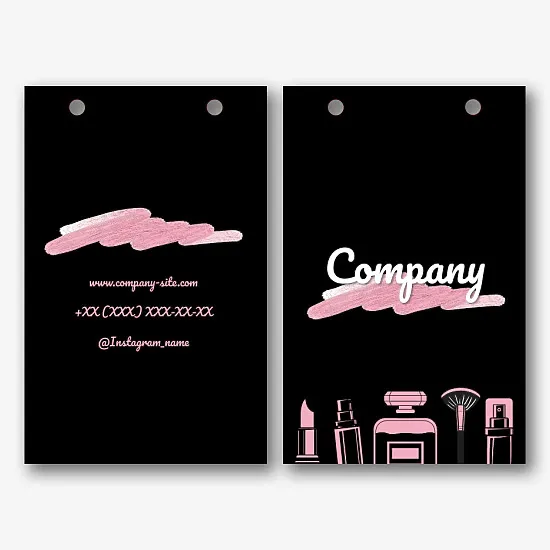 Cosmetics store package template