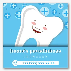 Odontologo Magneto Šablonas