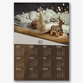 Kalėdų Kalendoriaus Šablonas