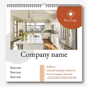Furniture Salon calendar template