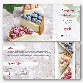 Pastry Chef's Flyer Template