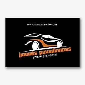 Automobilių remonto dirbtuvės vėliavos Šablonas