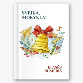 Vinjetės šablonas "Labas, mokykla"