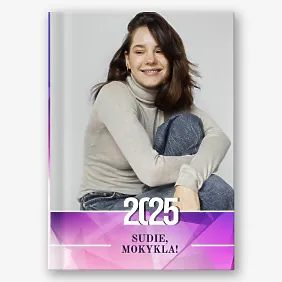 Aukštosios mokyklos baigimo vinjetės šablonas