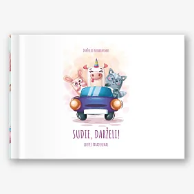 Fotoknygos šablonas vaikų darželiui