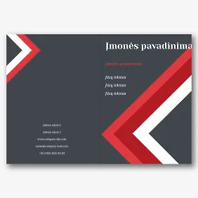 Abstraktus Popieriaus Aplanko Šablonas