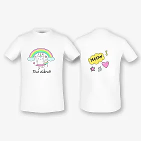 Marškinėlių šablonas su antspaudu