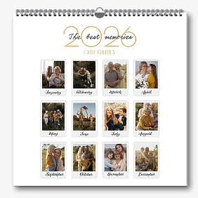 Our Family Wall Calendar Template