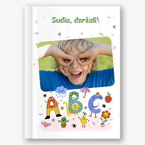 Išleistuvių fotoknygos šablonas darželiui