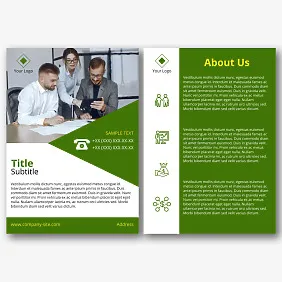 Business Analytics Flyer Template