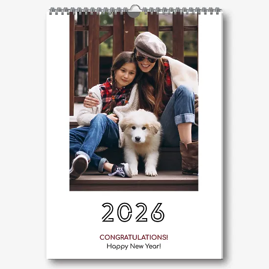 Cute Wall Calendar Template