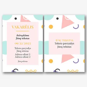 Vakarėlio Kvietimo Šablonas