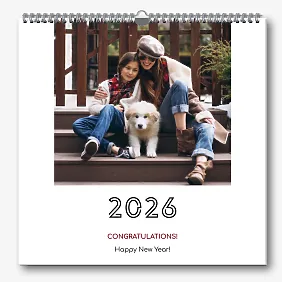 Cute Wall Calendar Template