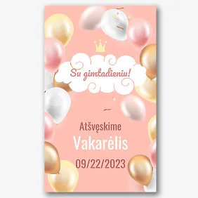 Gimtadienio Reklamjuostės Šablonas
