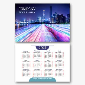 Real Estate Agency Calendar Template