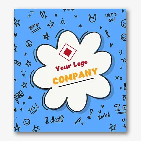 English School Flag Template