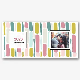 Romantiškas raštas spausdinimui ant puodelių