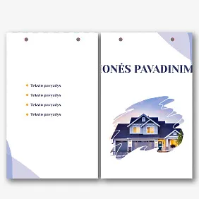 Kūrėjo popieriaus Paketo Šablonas